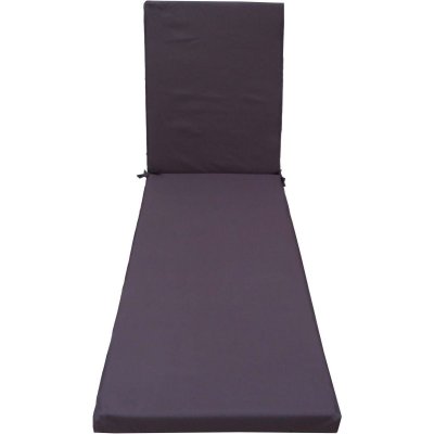 JARDIN PRIVE Coussin pour bain de soleil 185x55cm monte carlo gris