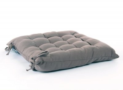 GENERIQUE Coussin pour chaise de jardin Taupe 38 x 38 cm