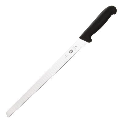 VICTORINOX Couteau &agrave; saumon - lame alv&eacute;ol&eacute;e 305 mm -  - inox 305