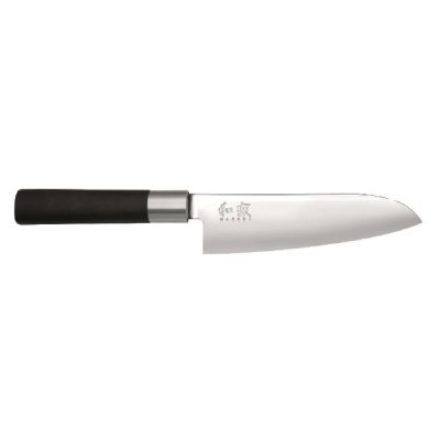 KAI COUTEAUX JAPONAIS  Couteau santoku 'wasabi black' - 6716S