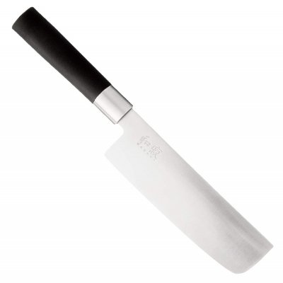 KAI Couteaux Japonais s&eacute;rie Wasabi black,  (Couteau Nakiri)