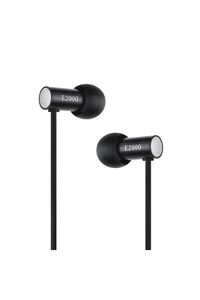 FINAL Couteurs intra-auriculaires isolantse e2000 - aluminium noir sans micro noir