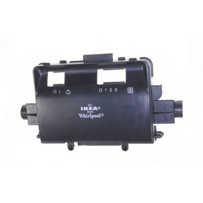 WHIRLPOOL Couvercle Bandeau Commande Sup Pour Hotte Ikea - 481245248499