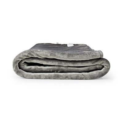 NEDIS Couverture Electrique PEBL130CWT2 Blanc / Gris