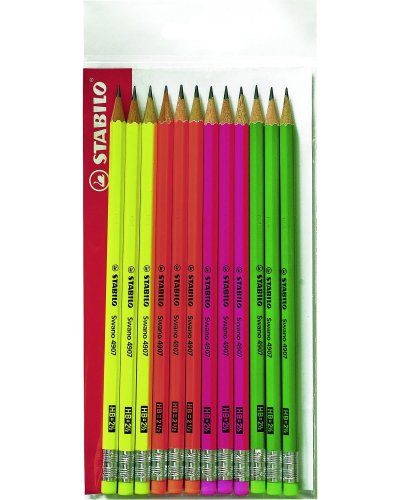 STABILO Crayons X12 Ecopack Graphite Grafito  - Les 12 Crayons