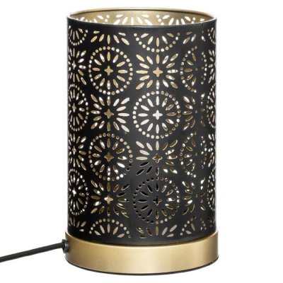 ATMOSPHERA Cr&eacute;ateur d'int&eacute;rieur - Lampe &agrave; Poser Design Gypsy 21cm Noir