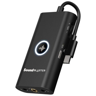 CREATIVE  Usb Soundblaster G3 External Sound Card Noir
