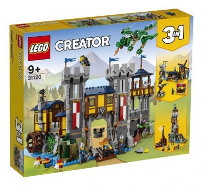 Creator 3 en 1 31120 le ch&acirc;teau m&eacute;di&eacute;val