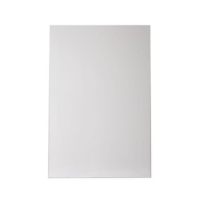 NORDLINGER PRO Cr&eacute;dence aluminium blanche 120 x 80 cm