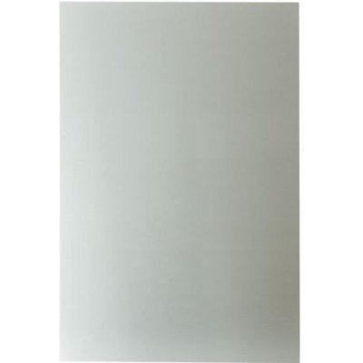 NORDLINGER Cr&eacute;dence aluminium bross&eacute;e 120 x 80 cm
