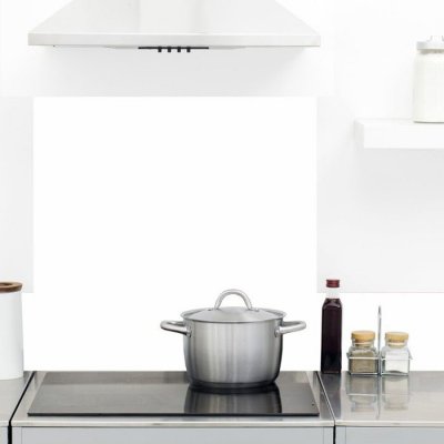 99DECO Cr&eacute;dence cuisine en alu lot de 2 bandeaux L100xH20cm