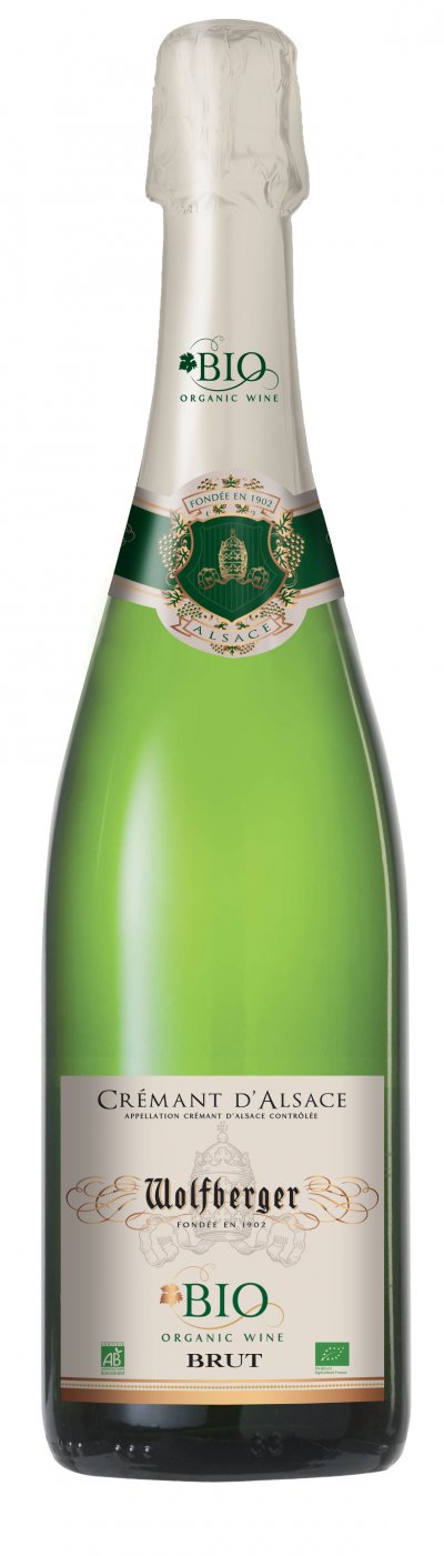 WOLFBERGER Cr&eacute;mant D'alsace,  Bio - La Bouteille De 75cl
