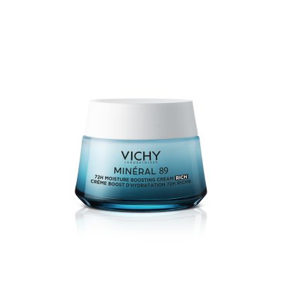 Cr&egrave;me Boost d'Hydratation 72H Riche 50ml Mineral 89 Peaux S&egrave;ches Vichy
