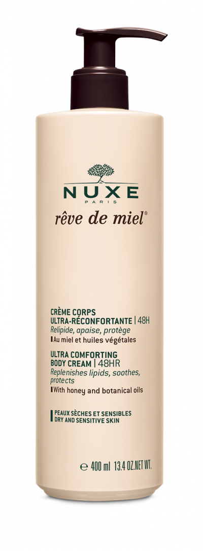 Cr&egrave;me Corps Ultra-R&eacute;confortante 48H, R&ecirc;ve de Miel 400 ml