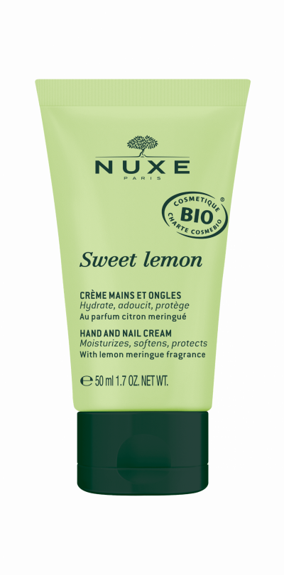 Cr&egrave;me Mains et Ongles Bio 50ml Sweet Lemon Nuxe