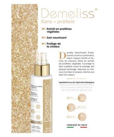 DEMELISS Cr&egrave;me nourrissante avant lissage  Kera-Protein 100ml
