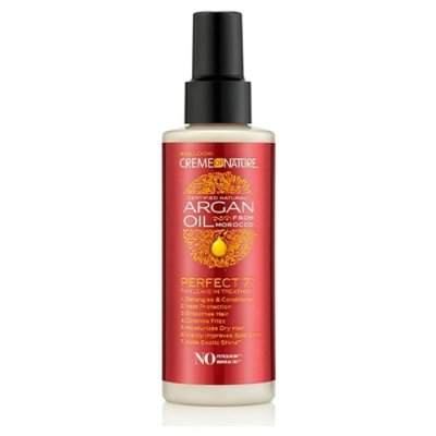 CREME OF NATURE  Argan 7-En-1 Traitement Sans Rin&ccedil;age 4.23oz