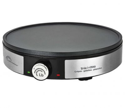 LITTLE BALANCE Cr&ecirc;pi&egrave;re 30cm 1200w inox - 8383 8383