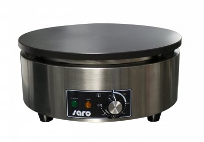  Crepiere ronde electrique 1 plaque-l2g - - x175mm
