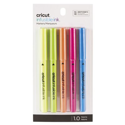 CRICUT  Marqueurs Infusible Ink&trade; (1.0), Neons (5 ct)