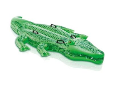 INTEX Crocodile gonflable &agrave; chevaucher pour enfants 58562NP