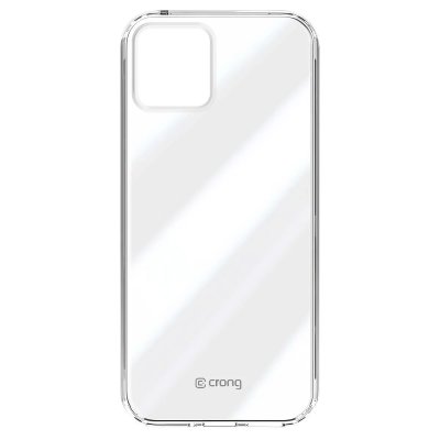 CRONG  Coque Crystal Slim pour iPhone 15 Plus avec Bord sur&eacute;lev&eacute; Transparent