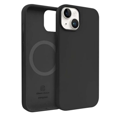 CRONG  Coque magn&eacute;tique Color Cover pour iPhone 14 (Noir) - 5904310701853