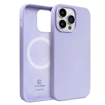 CRONG  Coque magn&eacute;tique Color Cover pour iPhone 14 Pro (Violet) - 5904310702317