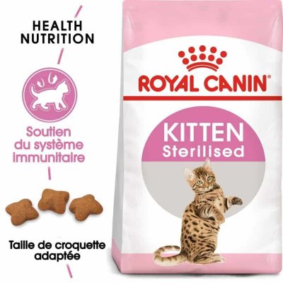 ROYAL CANIN Croquette chat royalcanin kitten steril 400g  25620040