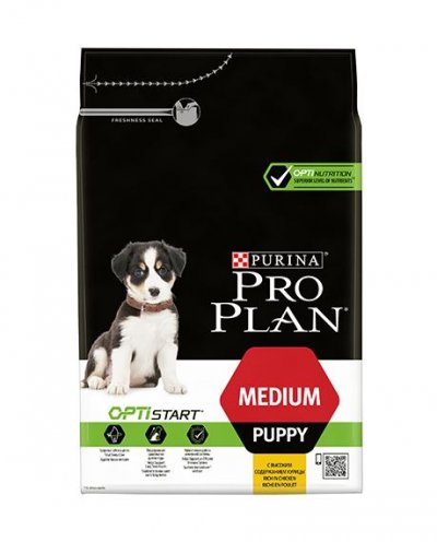 PRO PLAN Croquettes pour Chiot Medium Puppy PROPLAN 3kg