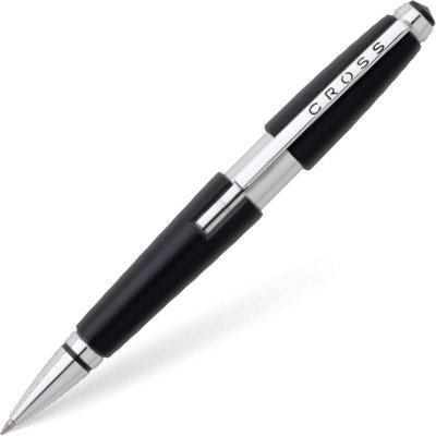  Cross Stylo &Agrave; Encre Gel Edge, Pointe Moyenne, Noir