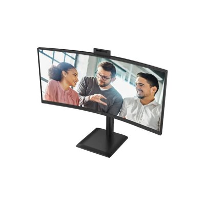 AOC CU34E4CW &Eacute;cran 34'' UltraWide WQHD 120Hz Webcam 5MP USB-C 90W