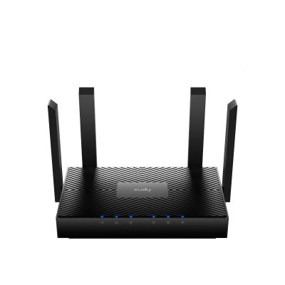CUDY  WR3000 routeur sans fil Gigabit Ethernet Bi-bande (2,4 GHz / 5 GHz) Noir