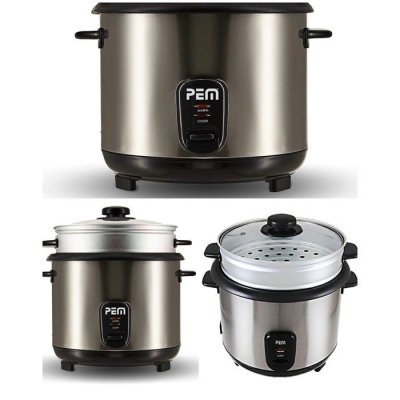 PEM Cuiseur &agrave; Riz - - 1.8L - 700W - Arr&ecirc;t automatique - Rev&ecirc;tement antiadh&eacute;sif