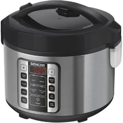 SENCOR Cuiseur &agrave; riz multifonctionnel -  - SRM 3151BK - 700 W - 1,5 L - Acier inoxydable 