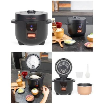 LIVOO Cuiseur &agrave; Riz - NO NAME - 1.2L - 400W - Arr&ecirc;t automatique - Rev&ecirc;tement antiadh&eacute;sif