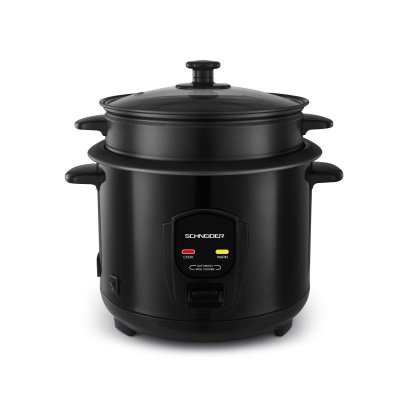 SCHNEIDER Cuiseur &agrave; riz -  - Souffle de Riz - 18 L - Noir - Maintien au chaud
