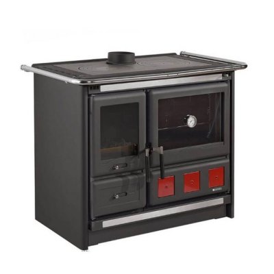 LA NORDICA EXTRAFLAME Cuisini&egrave;re &agrave; bois 11kw noir anthracite - ROSAXXL.16ACIERNOIRANTHRA - NORDICA EXTRAFLAME