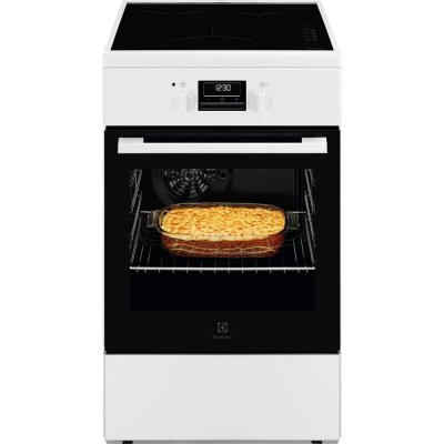 ELECTROLUX Cuisini&egrave;re &agrave; induction  EKI564224W 58 L Blanche SteamBake
