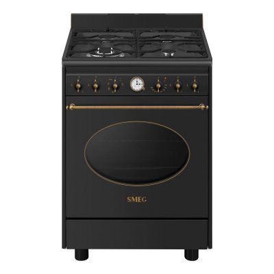 SMEG Cuisini&egrave;re mixte 60 cm  CO60GMAN2