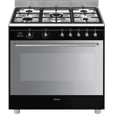 SMEG Cuisini&egrave;re mixte 90 cm  CG90N2