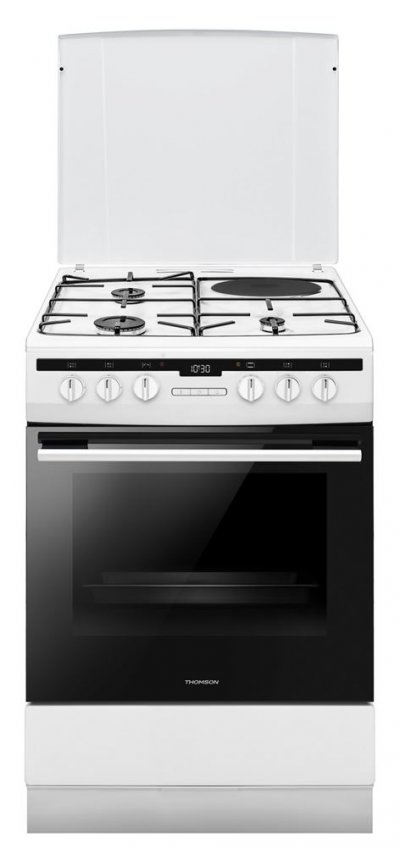 THOMSON Cuisini&egrave;re mixte  TMMP63.3WH blanche