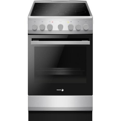 FAGOR Cuisini&egrave;re vitroc&eacute;ramique - -FACV203S - 4 foyers - 62 L - 50 x 60 cm - Silver 