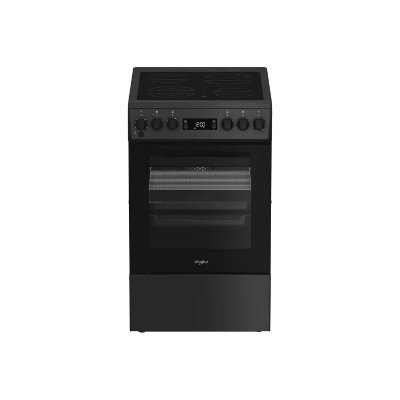 WHIRLPOOL Cuisini&egrave;re vitroc&eacute;ramique  W5V8LCSA noir
