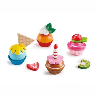 HAPE Cupcakes factices et accessoires (18 pi&egrave;ces)