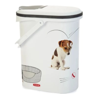 CURVER  Verseuse a croquettes Love pets 4 Kg - Blanc - Pour chien