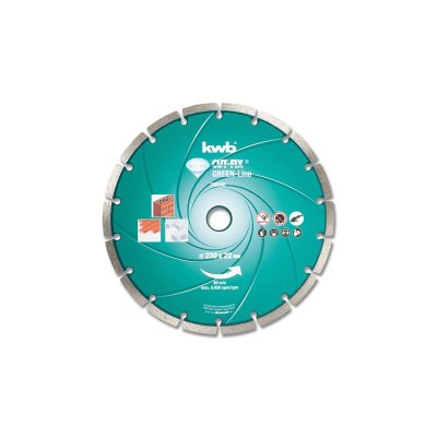 KWB Cut-fix&reg; Disques &Agrave; Tron&ccedil;onner Diamant Green-line 230x22mm Sb