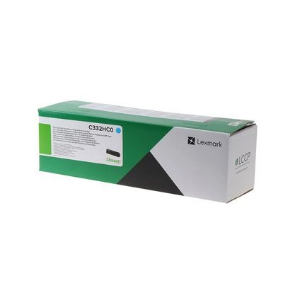 LEXMARK Cyan rpp cartridge 2.5k c3326dw mc3326adwe C332HC0