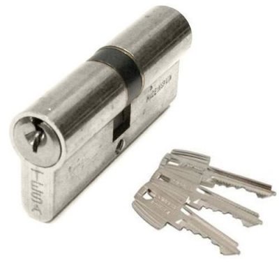 TESA Cylindre 2 entr&eacute;es vari&eacute; nickel&eacute; - 40 x 30 mm - TE5 - 