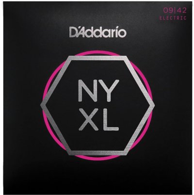 D ADDARIO AND CO D'Addario NYXL0942 Cordes pour guitare &eacute;lectrique Super Light 09-42